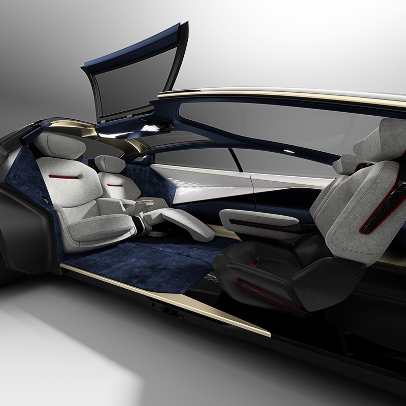 Illustration for article titled The Lagonda Vision Concept Is Aston Martin's Dreamy Luxurious Future
